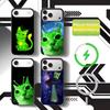 Green alien cat cute Phone Case For iPhone17,16,15,14,13,12,11 Plus,Pro Max Magnetic For Magsafe Wireless Charging