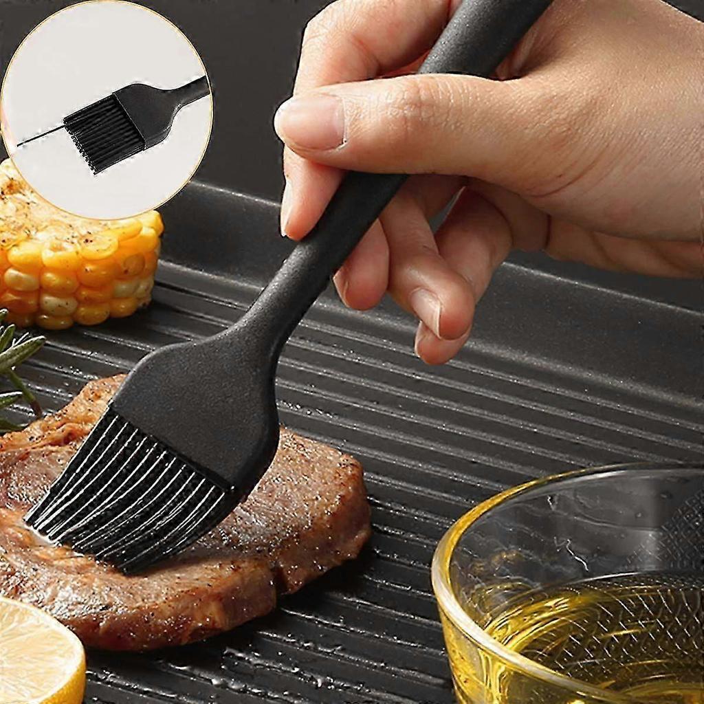 2 Pack Silicone Basting Pastry Brush Grill Brush Pastry Cooking Brush Oil Baking Brushes Heat Resist