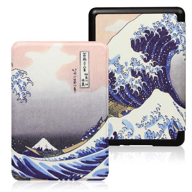 For Kindle Paperwhite 11th Smart Case Painted Premium Cover for Kindle 10th Magnetic Protective Slimshell for Kindle Oasis 9th