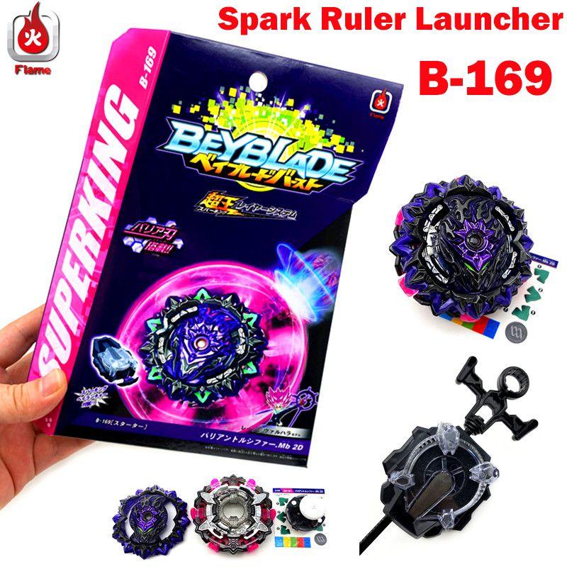 Superking Beyblade Burst B-169 Стартовый Вариант Люцифер с Пусковым Устройством Spark Ruler для Высокоэффективных Сражений