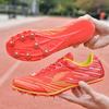 Модные мужские и женские кроссовки для легкой атлетики с шипами для бега и тренировок Ультралегкие мягкие кроссовки для легкой атлетики и бега с шипами