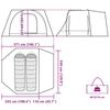 Car Tent for 2 Persons Green Waterproof