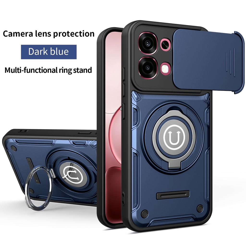 Чехол для OPPO A6 Pro Чехол Oppo A6 Pro 5G 4G F31 Магнитный Бронированный Чехол с Держателем-Кольцом Magsafe Беспроводная Зарядка Чехол для Телефона