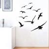Черная птица Наклейка на стену Съемная наклейка для декора дома Спальня Гостиная Настенное искусство