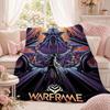 Супер Игровое W-WarframeS Бросок Летнее Фланелевое Плед Мягкий Антистатический Моющийся Безопасный для Детей Диван Кровать
