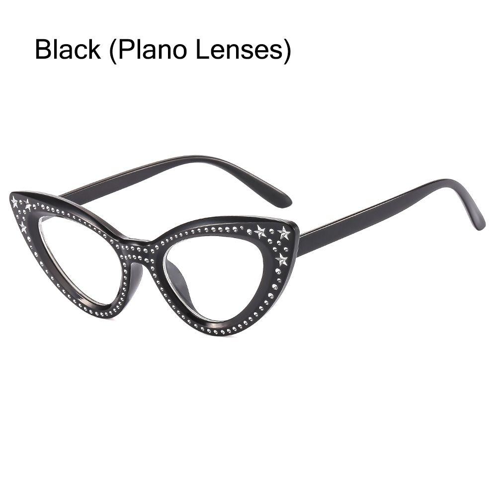 Солнцезащитные очки «кошачий глаз» со звездами и декором для женщин, солнцезащитные очки со стразами, очки для езды на велосипеде и вождения в 2000 году