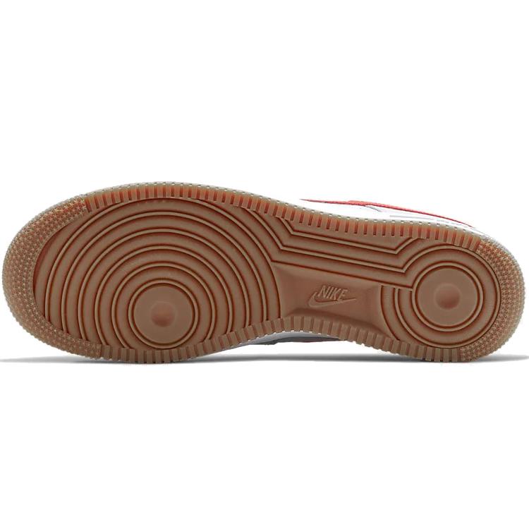 Nike Air Force 1 Low '07 Серый Волк Университетский Красный CI0057-003