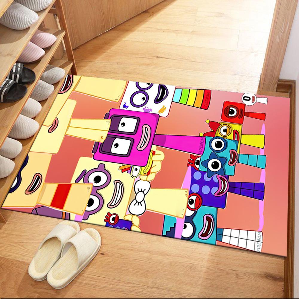 Numberblocks Carpet Design For Living Rooms Hallway Outdoor Bedrooms Antislip Carpet Office Home Decor Perfect Birthdaychristmas Gift Idea