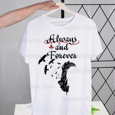 Деймон Сальваторе Дневники вампира Футболки Мужская футболка Харадзюку Хроники вампиров Летняя уличная одежда Повседневная футболка с коротким рукавом