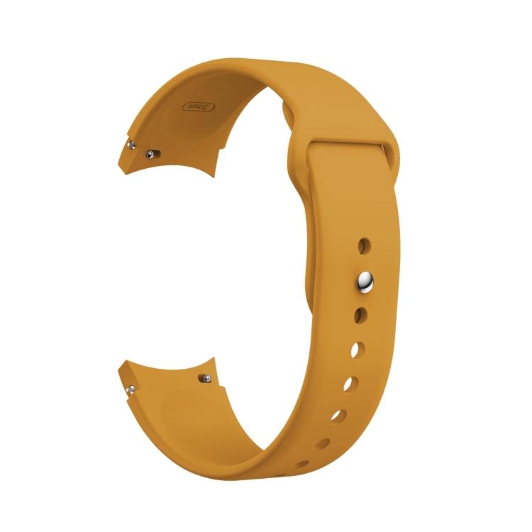 Силиконовый ремешок для Samsung Galaxy Watch4 40&44мм/Watch4 Classic 42&46мм с обратной застежкой
