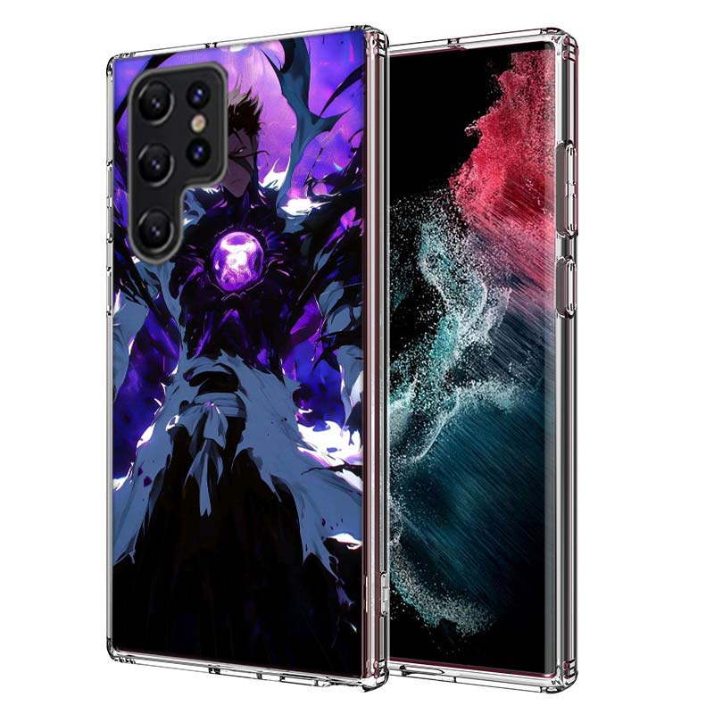 Bleach Aizen Sousuke Capa Phone Case For Samsung S26 Ultra S25 Edge Galaxy S23 S21 S20 S24 FE S22 S10 Plus Cover Clear TPU Shell