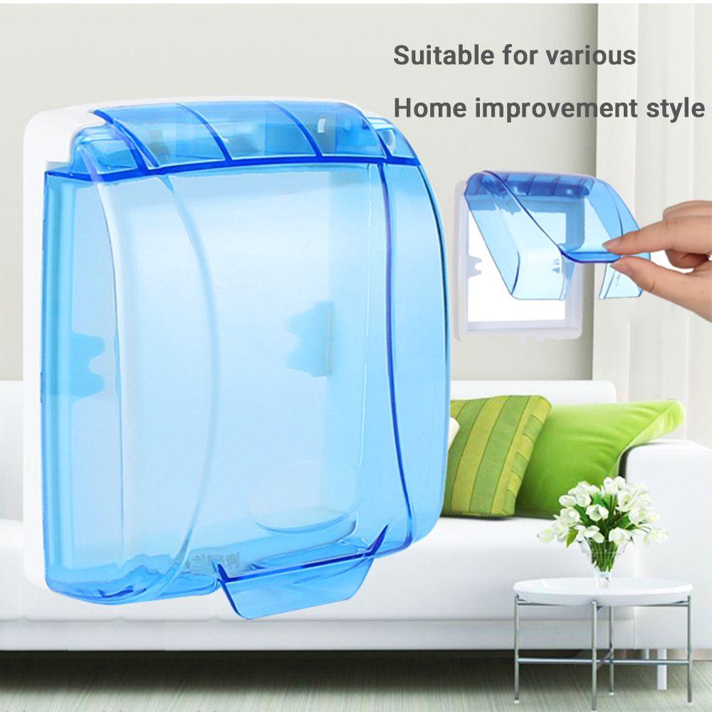 Transparent Waterproof Child Electric Plug Cover Socket Protector Sockets Splash Box