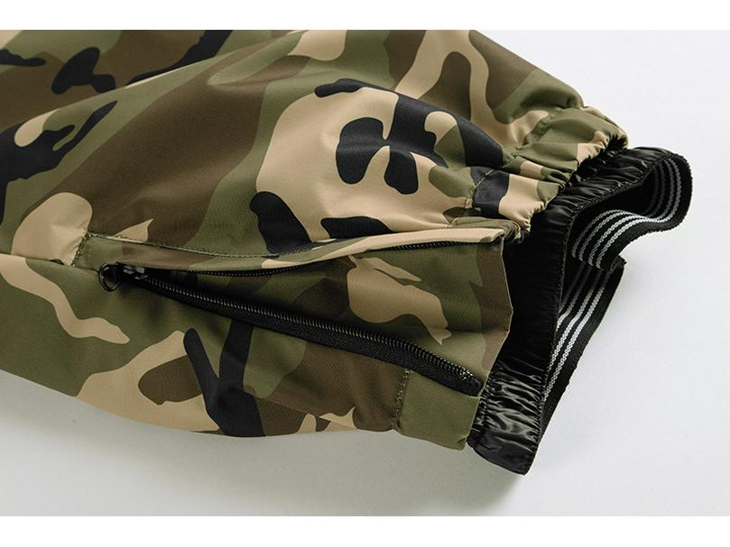 Унисекс Камуфляжные Лыжные Штаны: Ветрозащитная, водонепроницаемая, плотная, на флисовой подкладке, в американском стиле, экипировка для сноуборда.