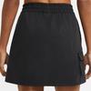 Nike Спортивная одежда Swoosh однотонная средняя талия 3D логотип карман тканая спортивная повседневная юбка женские юбки черный CZ8907-010