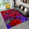 Ковер Pretty Dream Butterfly Flower Area Rug Large, ковер для дома, гостиной, спальни, дивана, коврика для двери, декора, детские нескользящие коврики