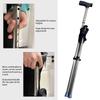 Outdoor Collapsible Cane Chair Elderly Walking Stool Light Mountaineering Cane Crutches Stool