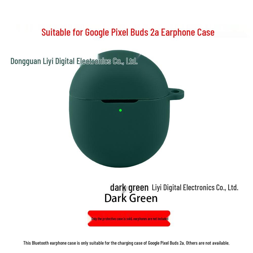 Google Pixel Buds 2 Protective Silicone Charging Case Storage Bag