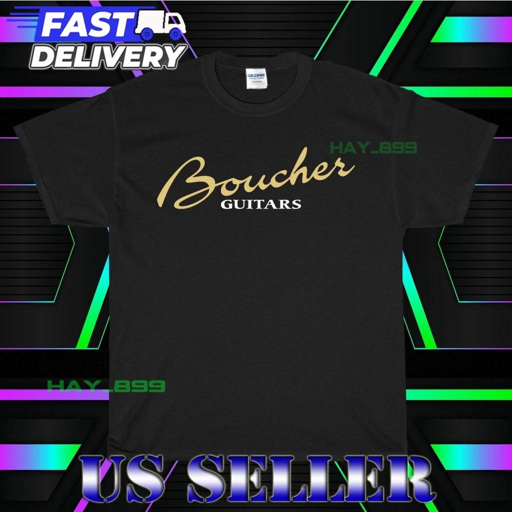 NEW SHIRT BOUCHER GUITARS LOGO T-Shirt FUNNY AMERICAN USA UNISEX SIZE S-5XL