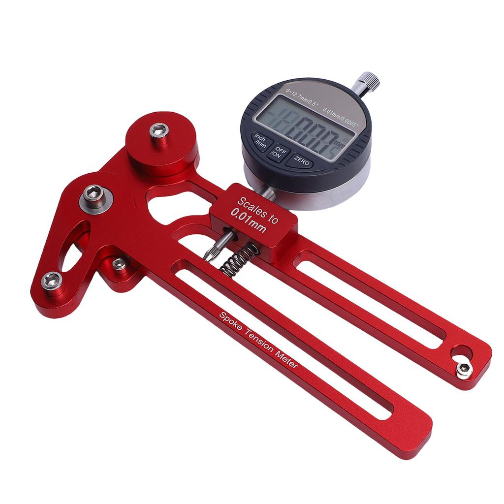 Тестер натяжения спиц из сплава, точный измеритель натяжения спиц со справочным листом для велосипеда