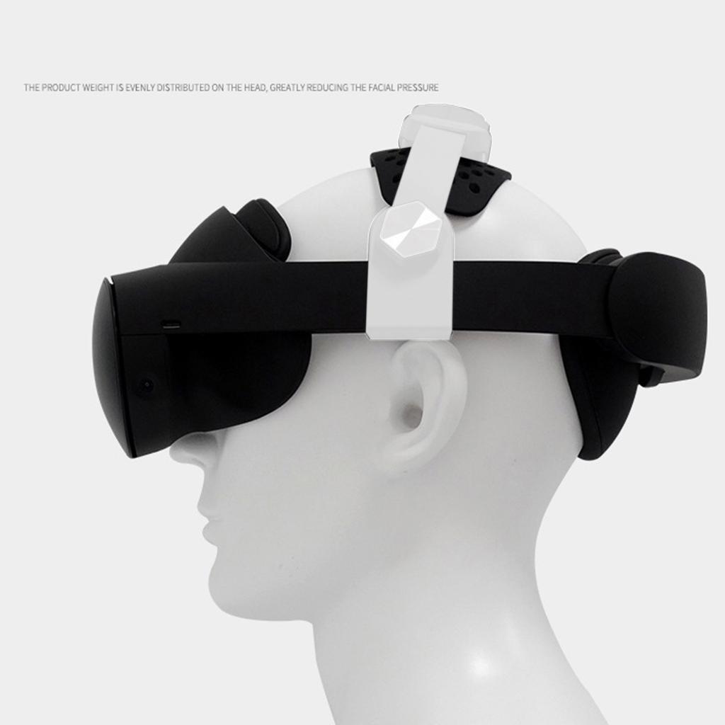 Ремешок на голову для Quest Pro Сменный ремешок Комфортный Регулируемый Снижает давление на лицо Аксессуары для оголовья VR-гарнитуры