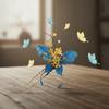 Headwear Hanfu Butterfly Hair Fork Beads Exquisite Fairy Side Clips  Girls