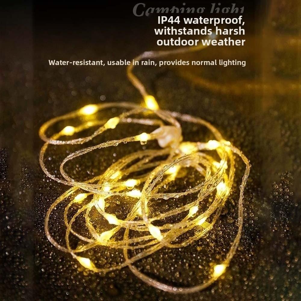 Recyclable Light String Camping Lantern Waterproof Retro Tent Lamp Camp Supplies