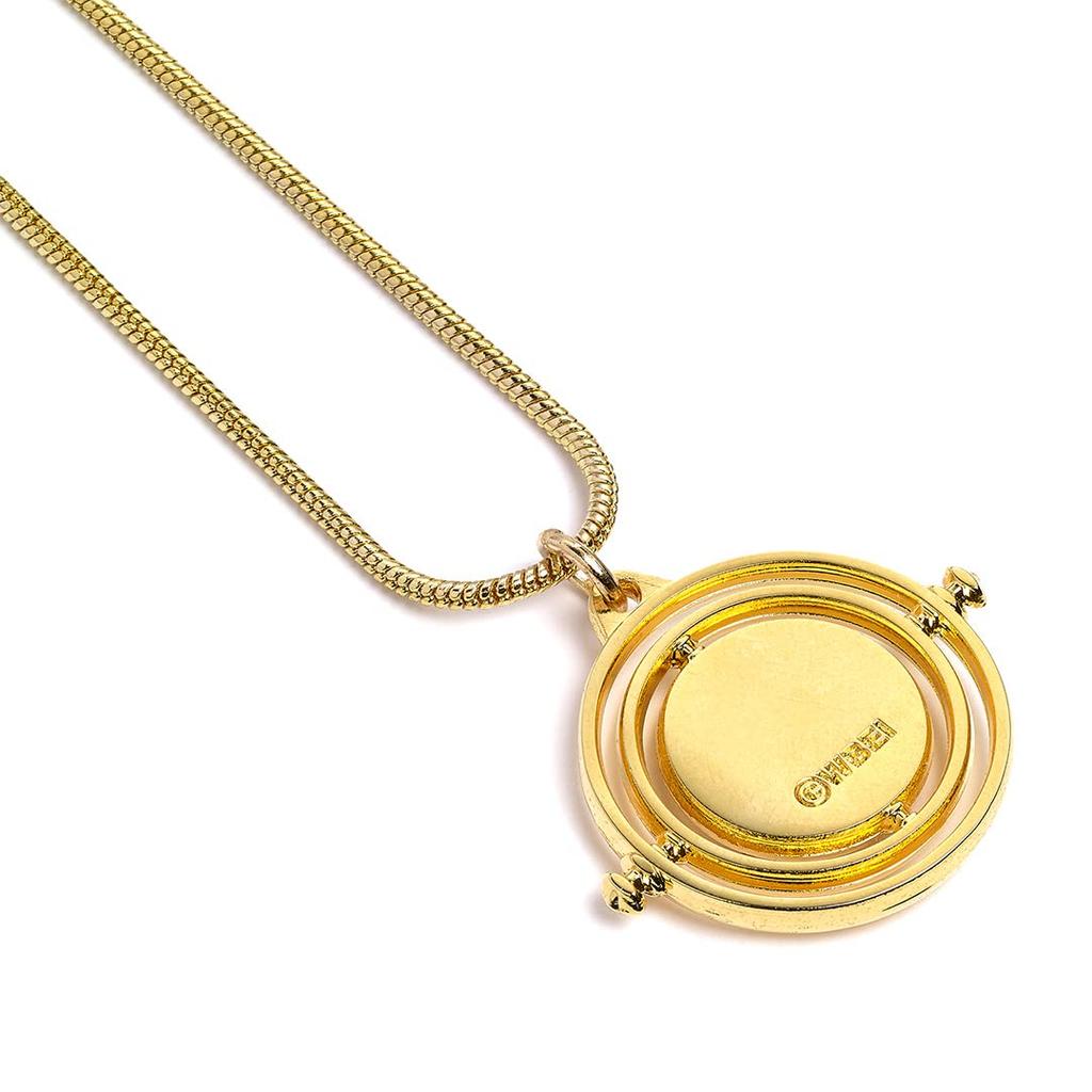 [U-Treasure] Official Harry Potter Fixed Time Turner Necklace 20mm Harry Potter Time Turner Necklace Gift