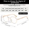 2PCS Anti Blue Light Blocking Glasses Transparent Spectacles Frame Anti Radiation Glasses for Women Computer Gaming Glasses