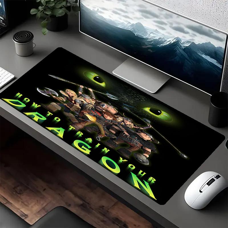 Dragon Theme Mouse Pad, Non Slip Rubber Base, Multifunctional Office & Home Decor, Perfect for Workspace Personalization.