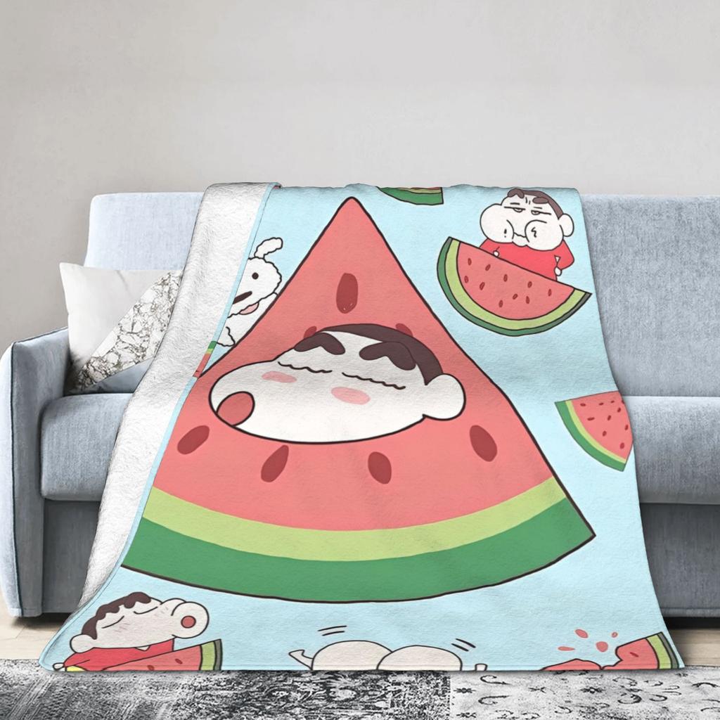 Crayon Shin-chans Blankets Quality Super Warm Throw Blanket Winter Children Couch Chair Funny Bedspread