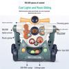 Регулируемая 3-в-1 детская ходунка и игрушка-коляска для толкания для детей в возрасте 0-3 лет