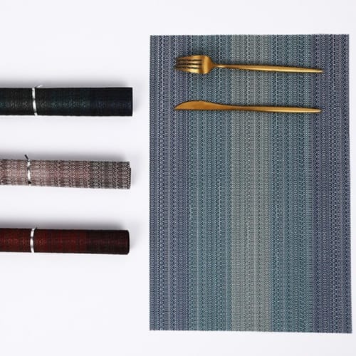 Set of 5 Placemats, Table Mats, 30x45cm, Stylish, Water-Repellent, Stain-Resistant, Washable, Easy to Clean, Non-Slip, Friction-Resistant, Thermal Ins
