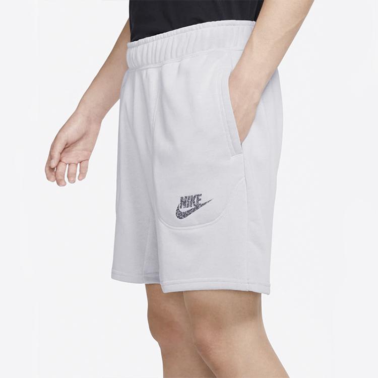 Nike Шорты из французской махровой ткани, мужские штаны, однотонные CU4512-910