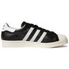 adidas Superstar 80s 'Черный' (унисекс) Черные / Белые / Меловые Скейтбордические Кроссовки G61069