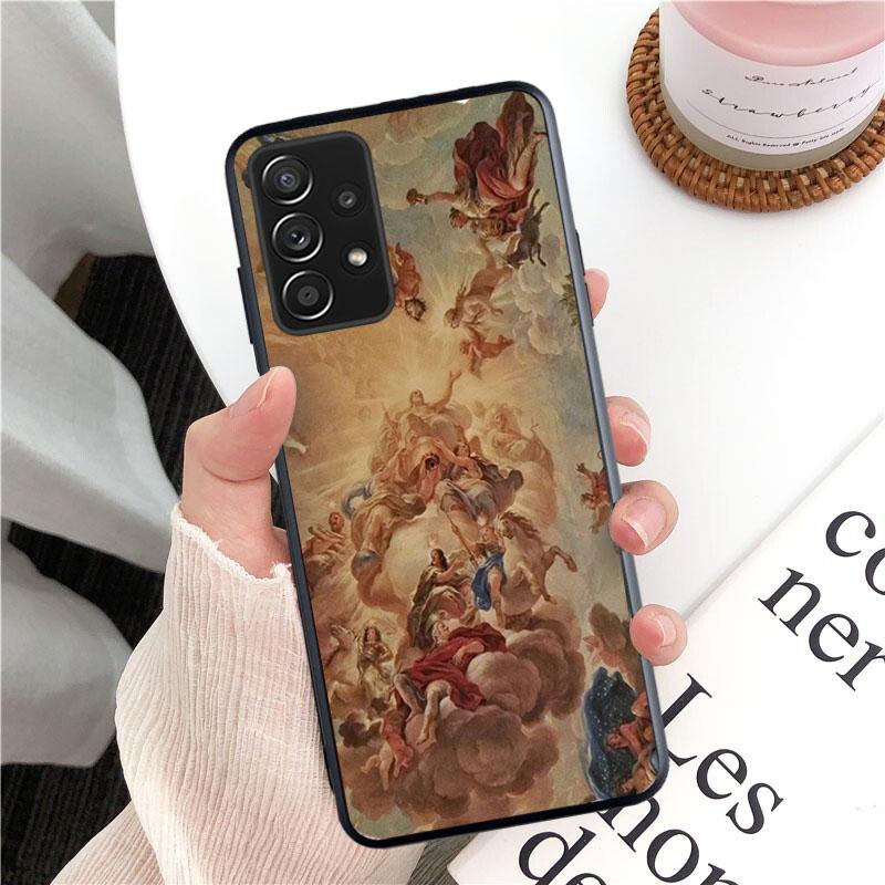 Чехол для телефона с рисунком в стиле Ренессанса для Samsung Galaxy A13 A22 A12 A32 A71 A11 A21S A33 A52 A72 A51 A50 A70 A31 M31 Funda Coque