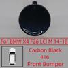 Front Rear Bumper Towing Hook Cover Shell Cap Hauling For BMW X4 F26 LCI M-Sport 2014-2018 #51118065883 51128066750