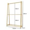 Double-Layer Floor Display Rack for Wedding Dresses
