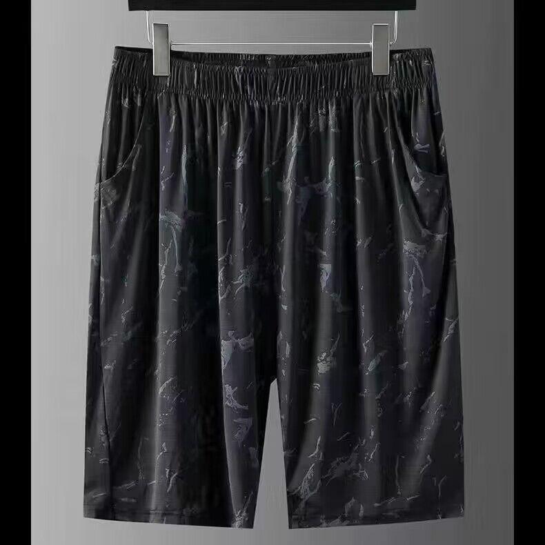 2023 Корейский спортивный костюм в гонконгском стиле для мальчиков: Свободная футболка и простые шорты Five Point