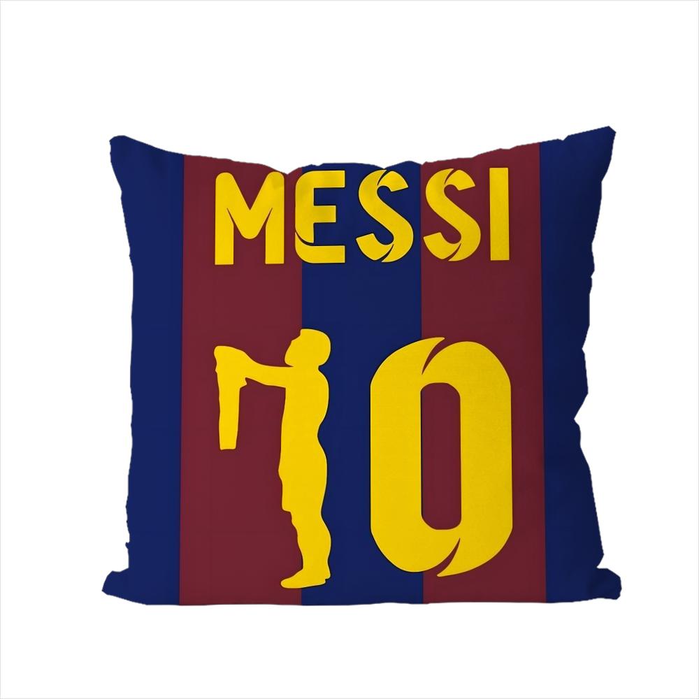 MMessi Наволочка Для Автомобильного Дивана Декоративная Домашняя Двусторонняя Печать Плюшевая Квадратная Подушка-Плед Чехол