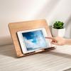 S/M/L Foldable Wooden Book Holder Stand For Reading Adjustable Bookstand Laptop Holder Office Stationery