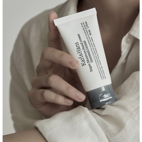 Karl & Hans Super Moisture Крем для рук с ароматом гурмана и кокоса, 50 мл, 1 шт.