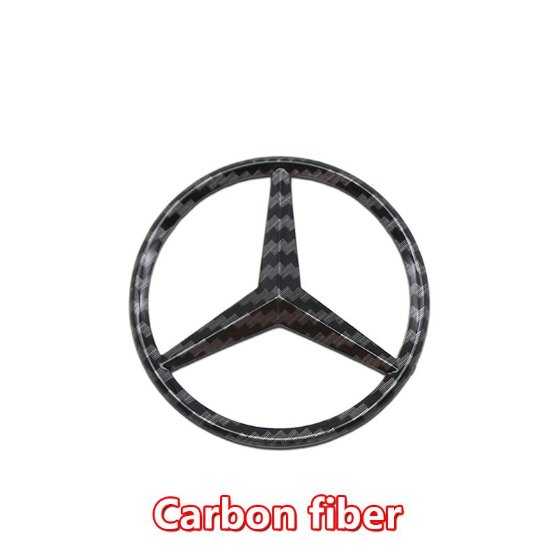 Hub Cap For Mercedes Benz Amg W204 W205 W212 W221 W177 W246 GLA GLC CLA A Class ABS 52mm 57mm Car Steering Wheel Badge Emblem Sticker