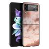 Милый арт красивый инди ярко-розовый Чехол для телефона Samsung Galaxy Z Flip3 Flip4 Flip5 ПК-оболочка для Z Flip 3 4 5 Жесткая складная крышка