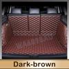 Custom Car Trunk Mat For BORGWARD BX7 6-Seat 7-Seat 2016 2017 2018 Interior Accessories Carpet Luxury Durable Leather Carpet