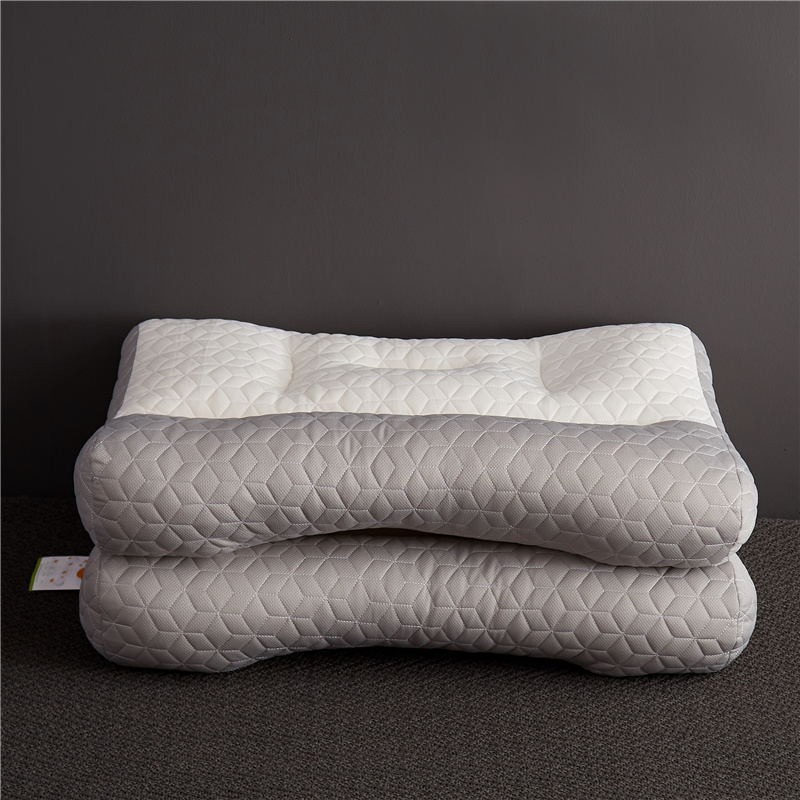 Подушка из волокна против натяжения, подушка для шеи, непроминающийся сердечник подушки, подушка для улучшения сна, подушка для восстановления шейного позвонка