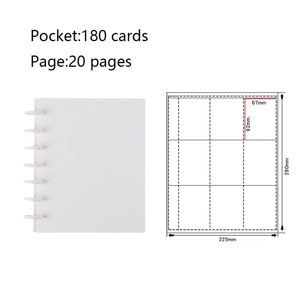 Multi-pockets Photo Album Kpop Loose-leaf Binder New Idol Cards Collect Book  Star Chaser