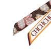 Brilliant Color Silk Scarf for Women – Trendy Light Luxury, High-End Flowing Collar Tie Decoration