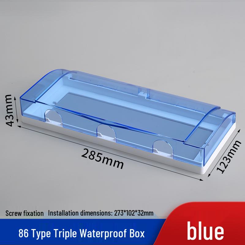 Outdoor Recessed Weatherproof Socket Cover with Screw Installation