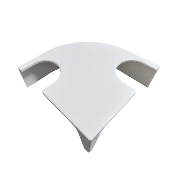 Аквариумный угловой туннель, аквариумное укрытие для рыб с пещерой-укрытием под гравием, двойные отверстия для петушка