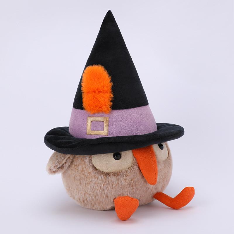 Halloween Raven Plush Toy With Soft Material For Holiday Gifts And Home Decor
